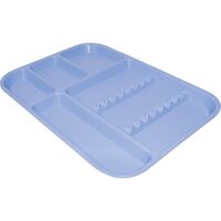 Procedure Trays, Autoclavable Plastic Procedure Flat Tray for Instruments